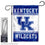 Kentucky Wildcats Garden Banner Flag with Flag Pole Stand Set - Sports Collectibles, Sports Memorabilia, Sports Fan Shop, Sports Gifts