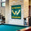 College Flags & Banners Co. Wayne State University Banner Flag and Wood Pole Set - Sports Collectibles, Sports Memorabilia, Sports Fan Shop, Sports Gifts