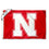 College Flags & Banners Co. Nebraska Huskers Boat and Nautical Flag - Sports Collectibles, Sports Memorabilia, Sports Fan Shop, Sports Gifts