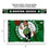 WinCraft Boston Celtics Printed Header 3x5 Premium Banner Flag - Sports Collectibles, Sports Memorabilia, Sports Fan Shop, Sports Gifts