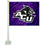 College Flags & Banners Co. Abilene Christian Wildcats Car Flag - Sports Collectibles, Sports Memorabilia, Sports Fan Shop, Sports Gifts
