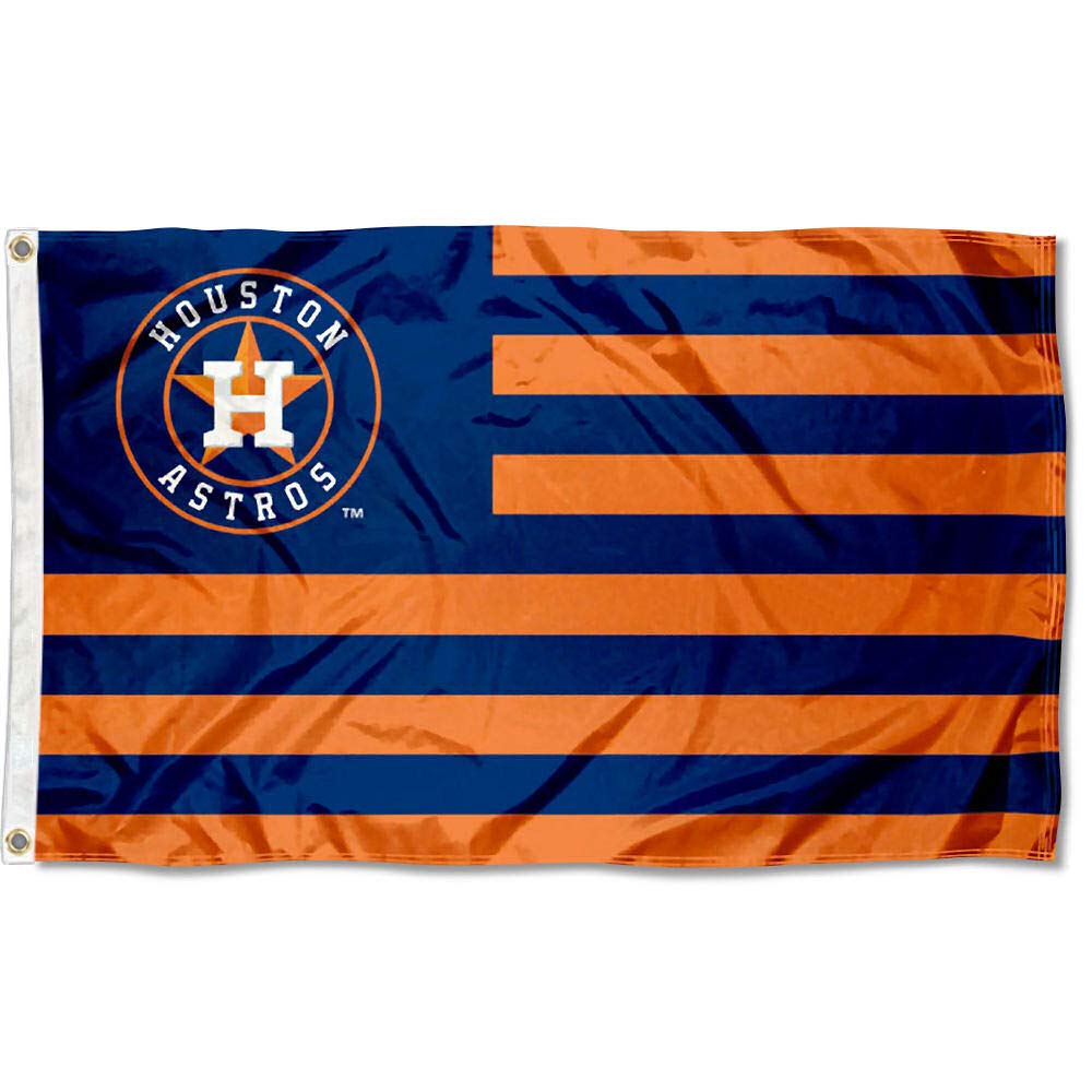 WinCraft Houston Astros Stars and Stripes Nation 3x5 Flag - Sports Collectibles, Sports Memorabilia, Sports Fan Shop, Sports Gifts