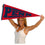 College Flags & Banners Co. Penn Quakers Pennant 12 in X 30 in Banner - Sports Collectibles, Sports Memorabilia, Sports Fan Shop, Sports Gifts