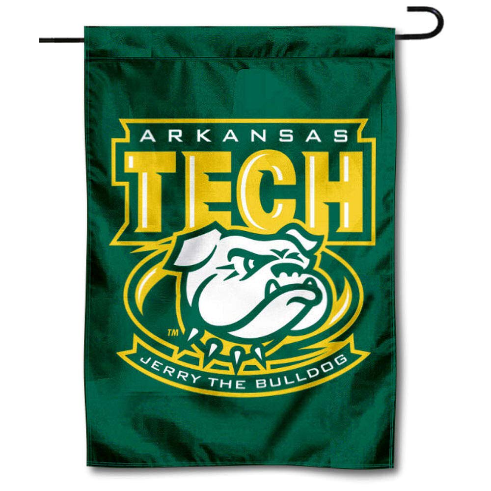 College Flags & Banners Co. Arkansas Tech Wonder Boys Jerry The Bulldog Garden Flag - Sports Collectibles, Sports Memorabilia, Sports Fan Shop, Sports Gifts