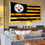 WinCraft Pittsburgh Steelers USA American Nation Stripes 3x5 Grommet Flag - Sports Collectibles, Sports Memorabilia, Sports Fan Shop, Sports Gifts
