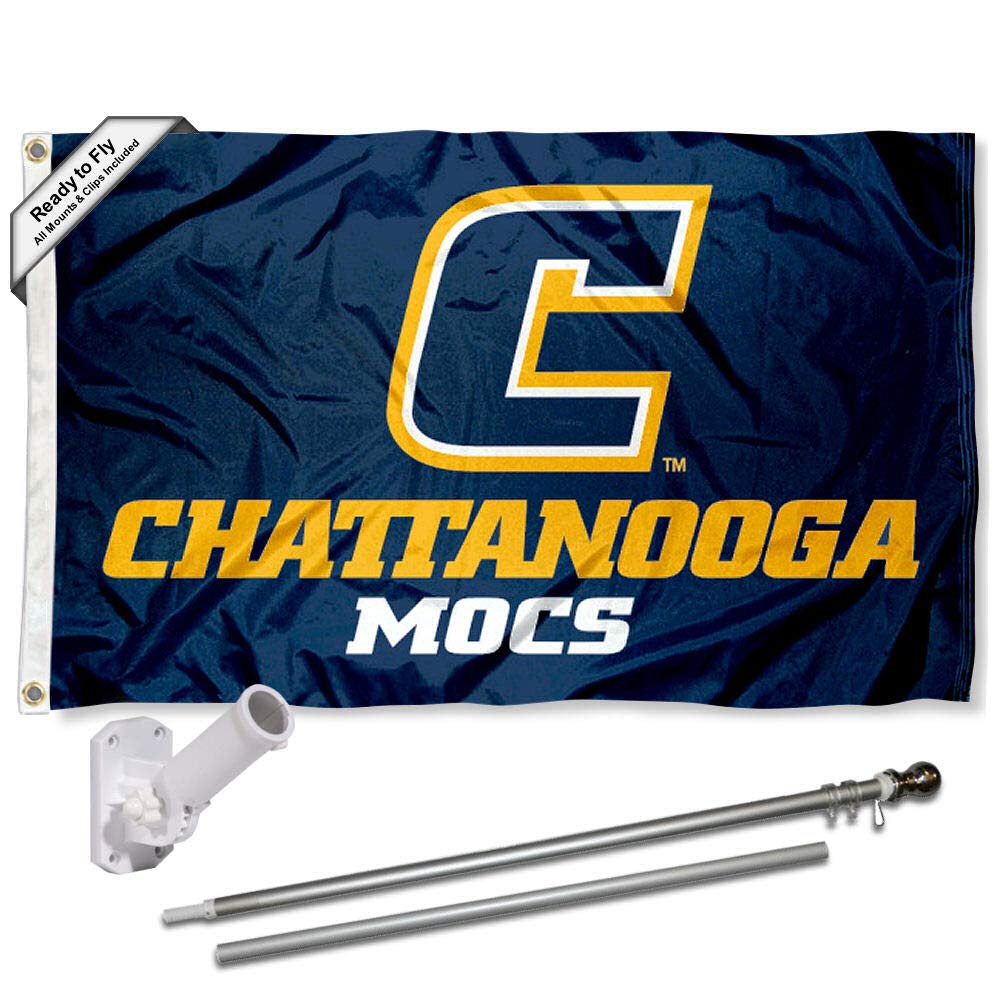College Flags & Banners Co. MOCS Flag and Pole Bracket Mount Bundle - Sports Collectibles, Sports Memorabilia, Sports Fan Shop, Sports Gifts