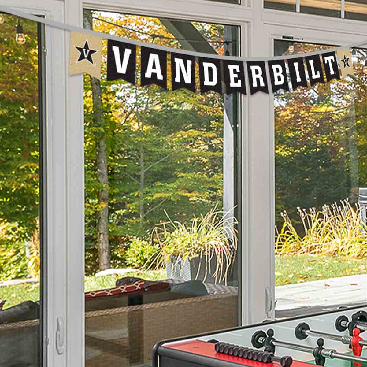 Vanderbilt Commodores Banner String Pennant Flags - Sports Collectibles, Sports Memorabilia, Sports Fan Shop, Sports Gifts