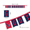 WinCraft Houston Texans Banner String Pennant Flags - Sports Collectibles, Sports Memorabilia, Sports Fan Shop, Sports Gifts