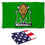 College Flags & Banners Co. Marshall University Green 3x5 Flag and USA 3x5 Flag Set - Sports Collectibles, Sports Memorabilia, Sports Fan Shop, Sports Gifts