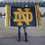 WinCraft Irish ND Logo 3x5 Banner Flag - Sports Collectibles, Sports Memorabilia, Sports Fan Shop, Sports Gifts