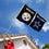 WinCraft Pittsburgh Steelers and Dallas Cowboys House Divided Flag Rivalry Banner - Sports Collectibles, Sports Memorabilia, Sports Fan Shop, Sports Gifts