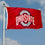 College Flags & Banners Co. Ohio State Buckeyes Polyester Outdoor 3x5 Grommet Banner Flag - Sports Collectibles, Sports Memorabilia, Sports Fan Shop, Sports Gifts