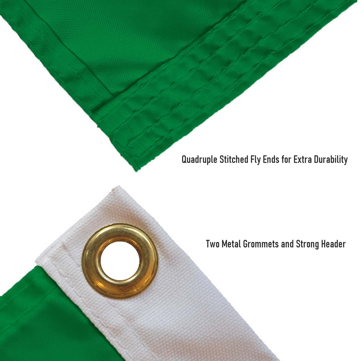 College Flags & Banners Co. North Texas Mean Green Small 2x3 Foot Flag - Sports Collectibles, Sports Memorabilia, Sports Fan Shop, Sports Gifts