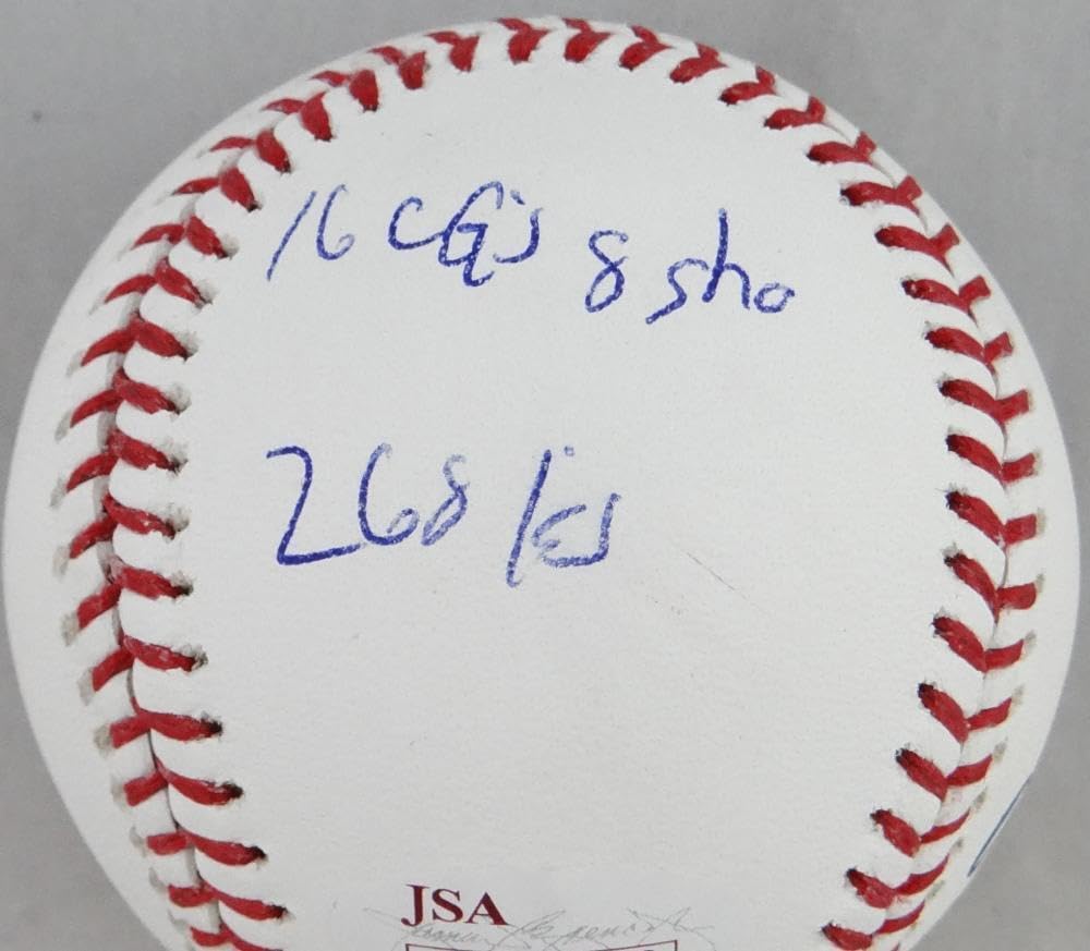 Doc Gooden Autographed Rawlings OML Baseball w/Stat Inscriptions- JSA W Auth - Sports Collectibles, Sports Memorabilia, Sports Fan Shop, Sports Gifts