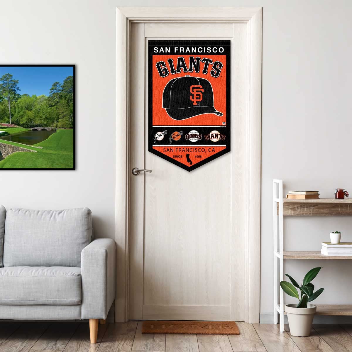 WinCraft San Francisco Giants Heritage History Banner Pennant - Sports Collectibles, Sports Memorabilia, Sports Fan Shop, Sports Gifts