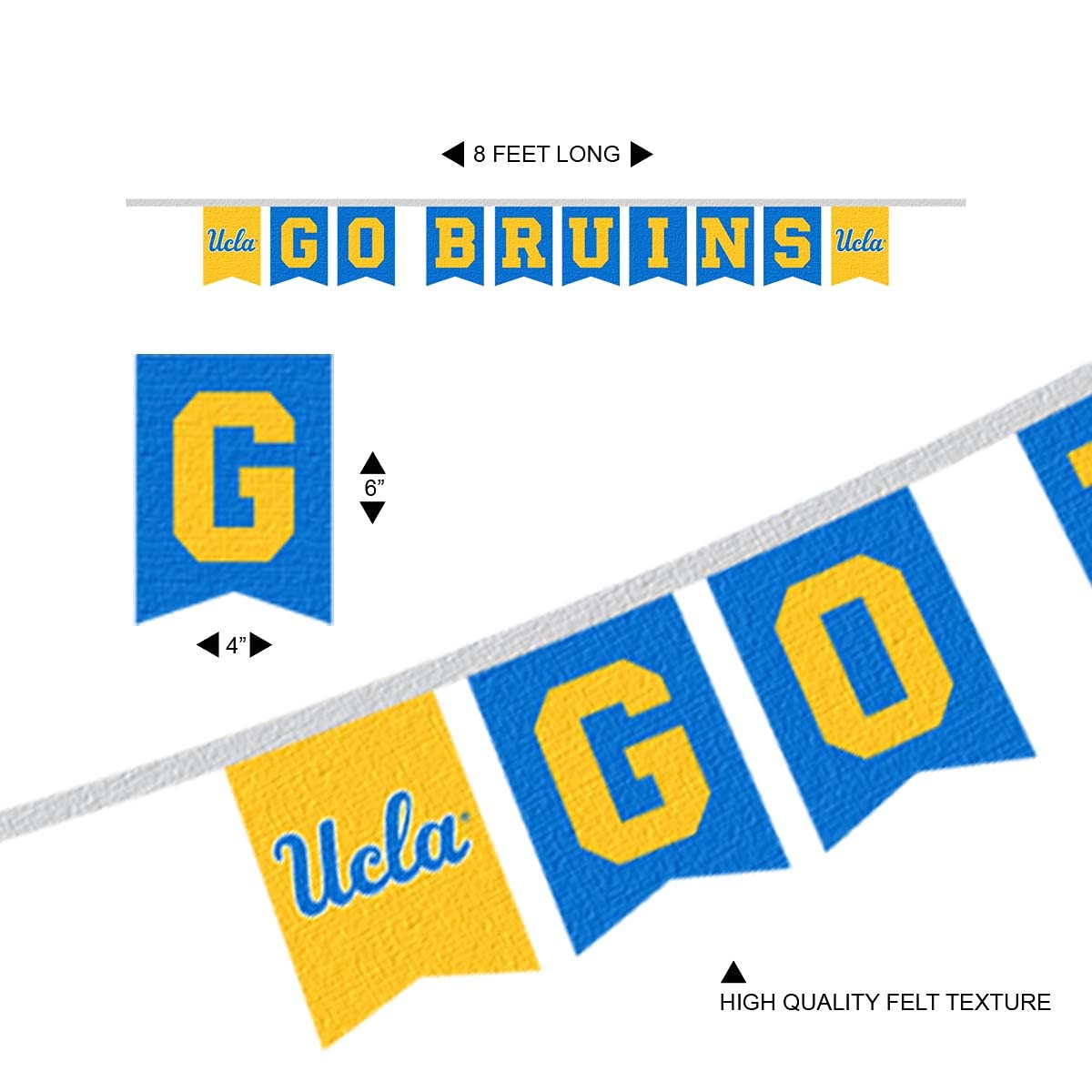 Bruins Banner String Pennant Flags - Sports Collectibles, Sports Memorabilia, Sports Fan Shop, Sports Gifts