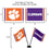 WinCraft Clemson Tigers Desk and Table Top Flags - Sports Collectibles, Sports Memorabilia, Sports Fan Shop, Sports Gifts