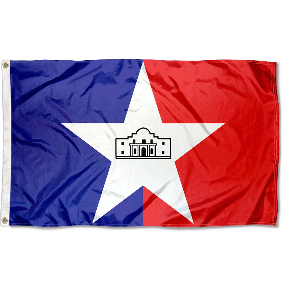 Sports Flags Pennants Company City of San Antonio Flag 3x5 Foot Banner - Sports Collectibles, Sports Memorabilia, Sports Fan Shop, Sports Gifts
