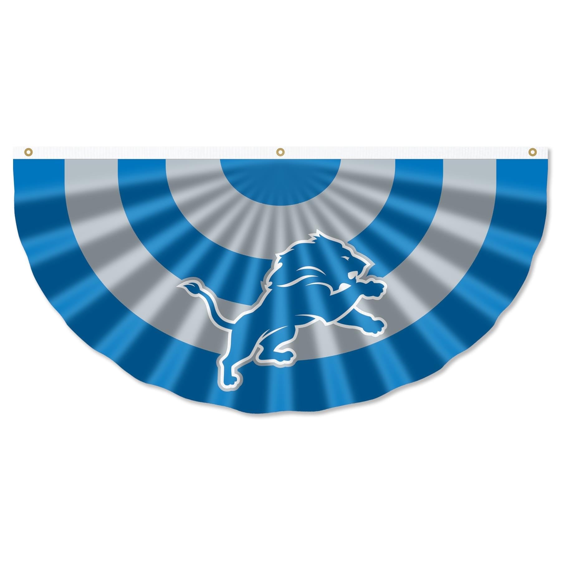 WinCraft Detroit Lions Bunting Pleated Fan Banners - Sports Collectibles, Sports Memorabilia, Sports Fan Shop, Sports Gifts
