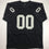 Autographed/Signed Jim Otto HOF 80 Oakland Black Football Jersey JSA COA