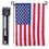 Sports Flags Pennants Company American USA Garden Flag with Pole Stand Holder - Sports Collectibles, Sports Memorabilia, Sports Fan Shop, Sports Gifts
