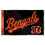 Cincinnati Bengals Script Logo Premium Flag - Sports Collectibles, Sports Memorabilia, Sports Fan Shop, Sports Gifts