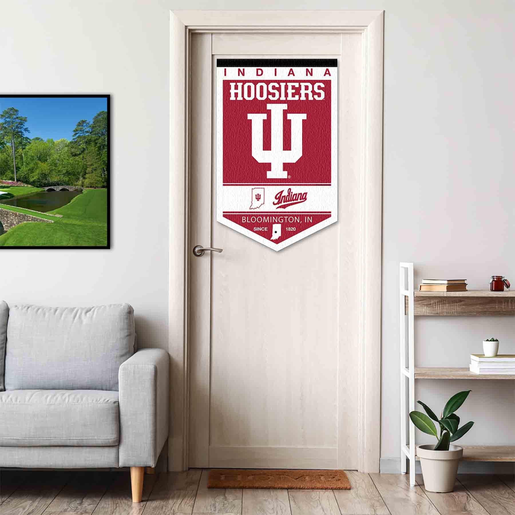 College Flags & Banners Co. Indiana Hoosiers Heritage History Banner Pennant - Sports Collectibles, Sports Memorabilia, Sports Fan Shop, Sports Gifts