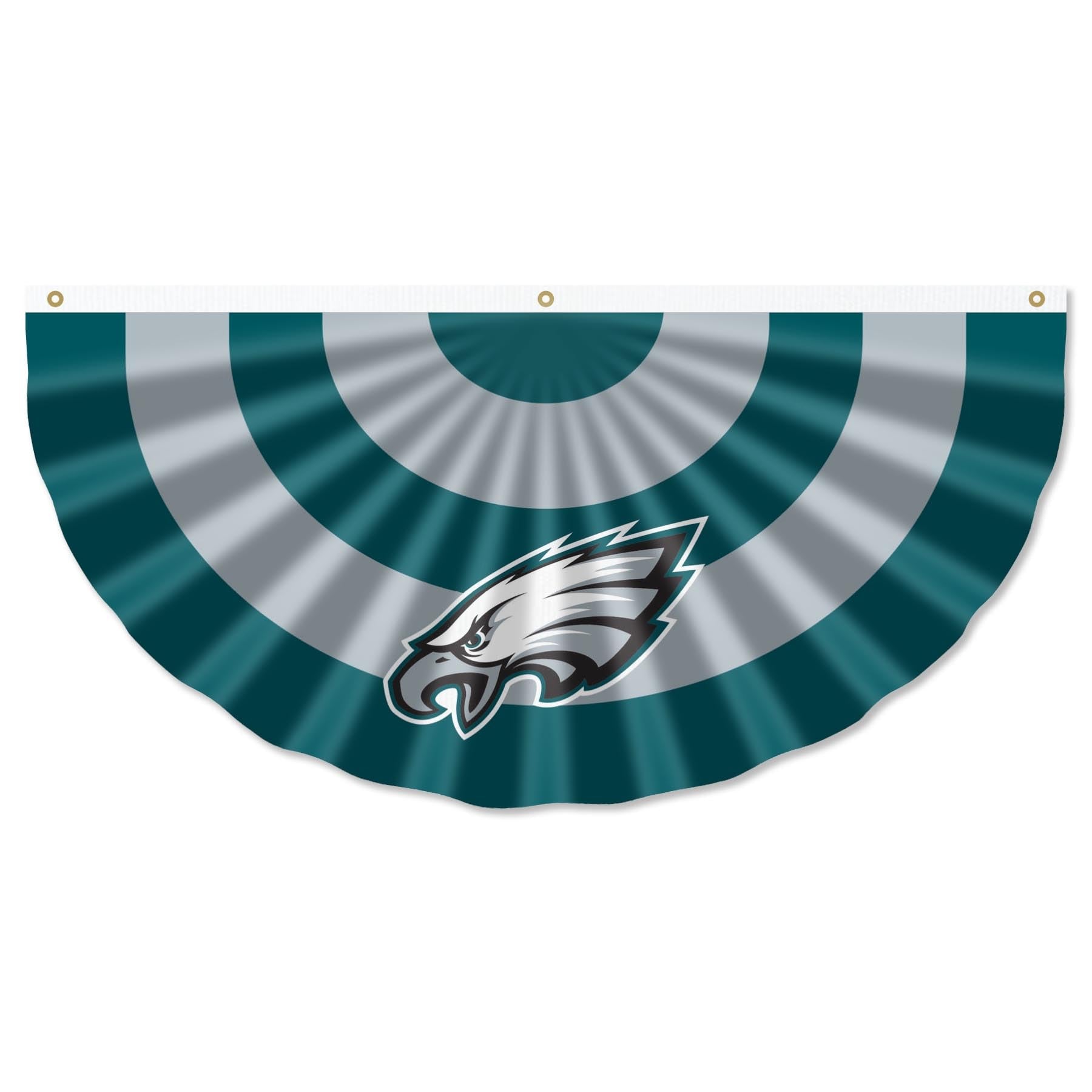 WinCraft Philadelphia Eagles Bunting Pleated Fan Banners - Sports Collectibles, Sports Memorabilia, Sports Fan Shop, Sports Gifts