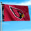 WinCraft Arizona Cardinals Printed Header 3x5 Foot Banner Flag - Sports Collectibles, Sports Memorabilia, Sports Fan Shop, Sports Gifts