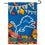 WinCraft Detroit Lions Fall Leaves Decorative Football Garden Flag Double Sided Banner - Sports Collectibles, Sports Memorabilia, Sports Fan Shop, Sports Gifts