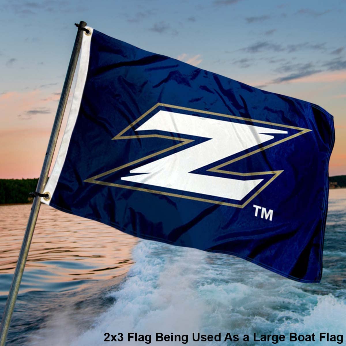 College Flags & Banners Co. Akron Zips 2x3 Foot Flag - Sports Collectibles, Sports Memorabilia, Sports Fan Shop, Sports Gifts