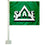 College Flags & Banners Co. Delta State Statesmen Car Flag - Sports Collectibles, Sports Memorabilia, Sports Fan Shop, Sports Gifts