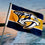 WinCraft Nashville Predators Small 2x3 Foot Banner Flag - Sports Collectibles, Sports Memorabilia, Sports Fan Shop, Sports Gifts