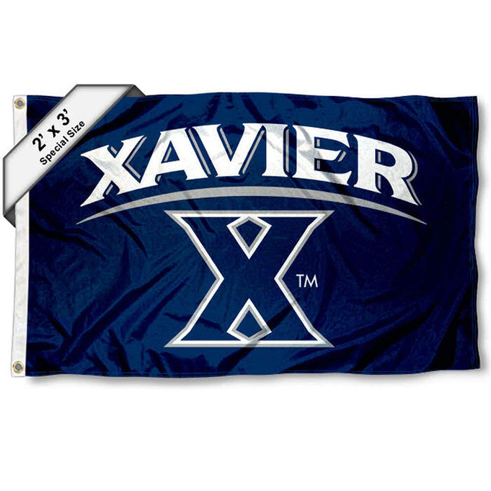 College Flags & Banners Co. Xavier Musketeers 2x3 Foot Flag - Sports Collectibles, Sports Memorabilia, Sports Fan Shop, Sports Gifts
