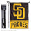 WinCraft San Diego Padres New Logo Garden Flag and Pole Stand Mount - Sports Collectibles, Sports Memorabilia, Sports Fan Shop, Sports Gifts