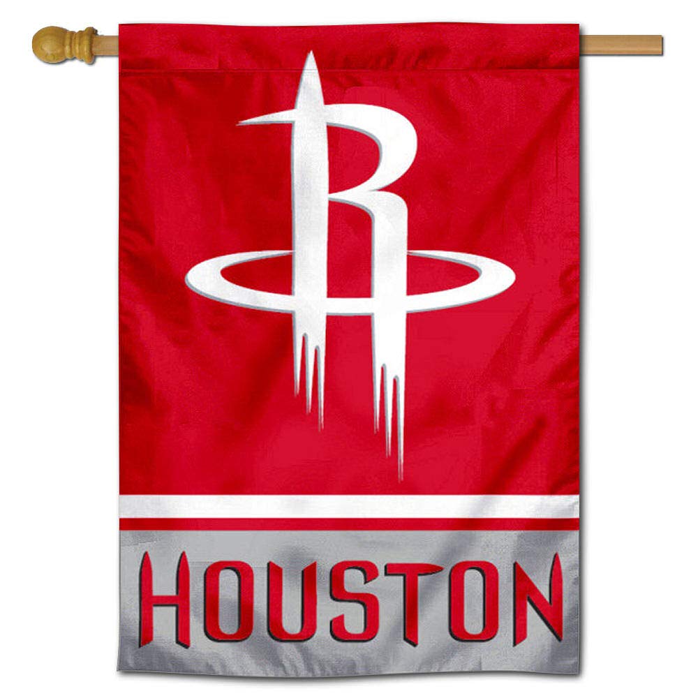 WinCraft Houston Rockets Two Ply and Double Sided House Flag - Sports Collectibles, Sports Memorabilia, Sports Fan Shop, Sports Gifts