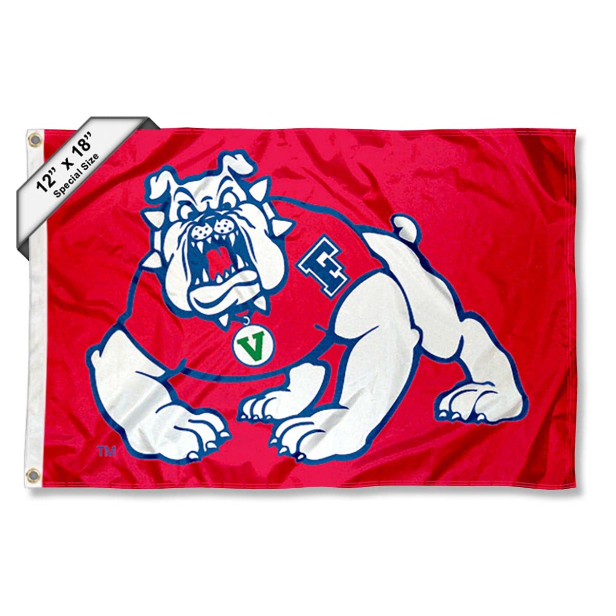 College Flags & Banners Co. Fresno State Golf Cart and Boat Flag - Sports Collectibles, Sports Memorabilia, Sports Fan Shop, Sports Gifts