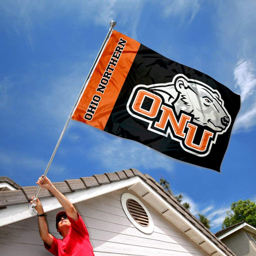 Ohio Northern 3x5 Flag and USA 3x5 Flag Set - Sports Collectibles, Sports Memorabilia, Sports Fan Shop, Sports Gifts