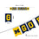 Michigan Team University Wolverines Banner String Pennant Flags - Sports Collectibles, Sports Memorabilia, Sports Fan Shop, Sports Gifts