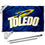 Toledo Rockets Flag with Pole and Bracket Complete Set - Sports Collectibles, Sports Memorabilia, Sports Fan Shop, Sports Gifts