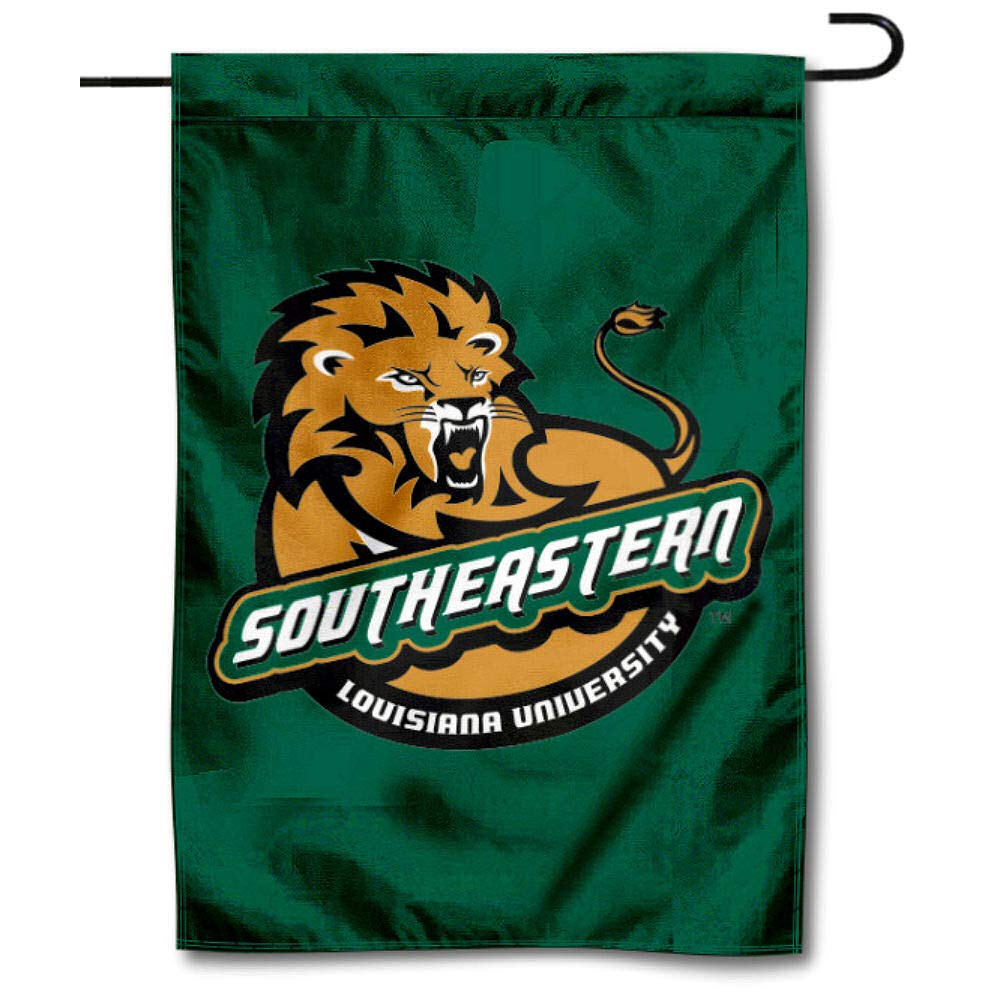SLU Lions Garden Flag and Yard Banner - Sports Collectibles, Sports Memorabilia, Sports Fan Shop, Sports Gifts