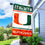 College Flags & Banners Co. Miami Hurricanes House Flag with Flag Pole Set - Sports Collectibles, Sports Memorabilia, Sports Fan Shop, Sports Gifts