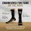 For Bare Feet NFL NEW ORLEANS SAINTS MVP Crew Sock Team Color Large - Sports Gifts, Sports Memorabilia, Sports Collectibles, Fan Shop