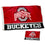 College Flags & Banners Co. OSU Buckeyes Double and Two Sided Flag - Sports Collectibles, Sports Memorabilia, Sports Fan Shop, Sports Gifts