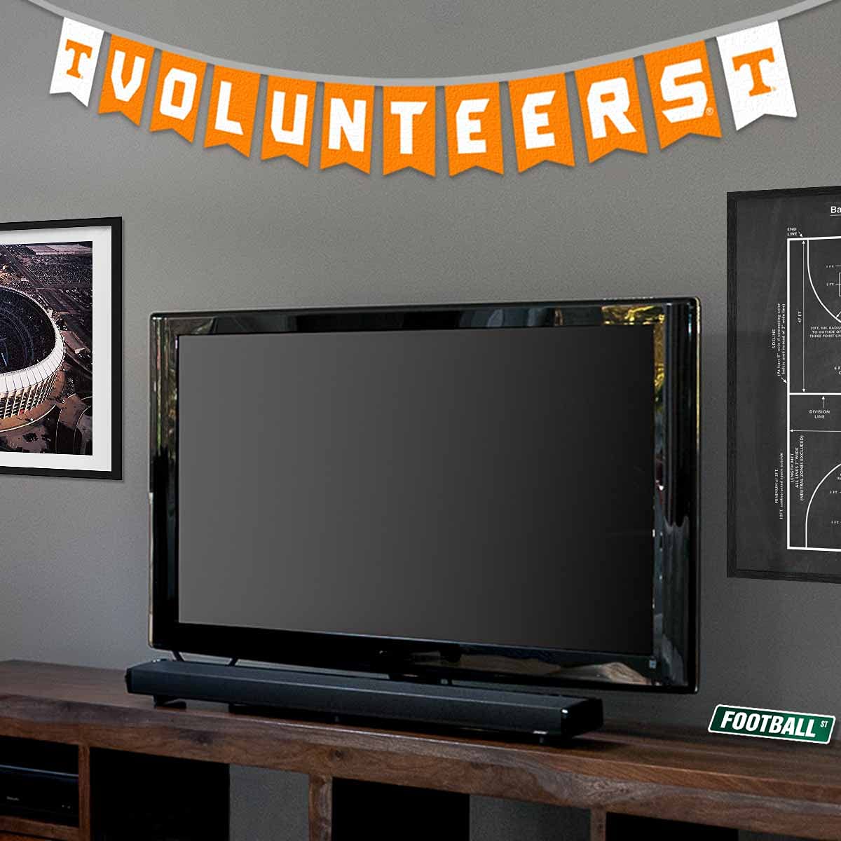 Tennessee Volunteers Banner String Pennant Flags - Sports Collectibles, Sports Memorabilia, Sports Fan Shop, Sports Gifts
