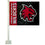College Flags & Banners Co. Central Washington Wildcats Car Flag - Sports Collectibles, Sports Memorabilia, Sports Fan Shop, Sports Gifts