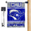 College Flags & Banners Co. Christopher Newport Captains Garden Flag and Mailbox Post Pole Mount Holder Set - Sports Collectibles, Sports Memorabilia, Sports Fan Shop, Sports Gifts