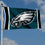 WinCraft Philadelphia Eagles Large 3x5 Flag - Sports Collectibles, Sports Memorabilia, Sports Fan Shop, Sports Gifts