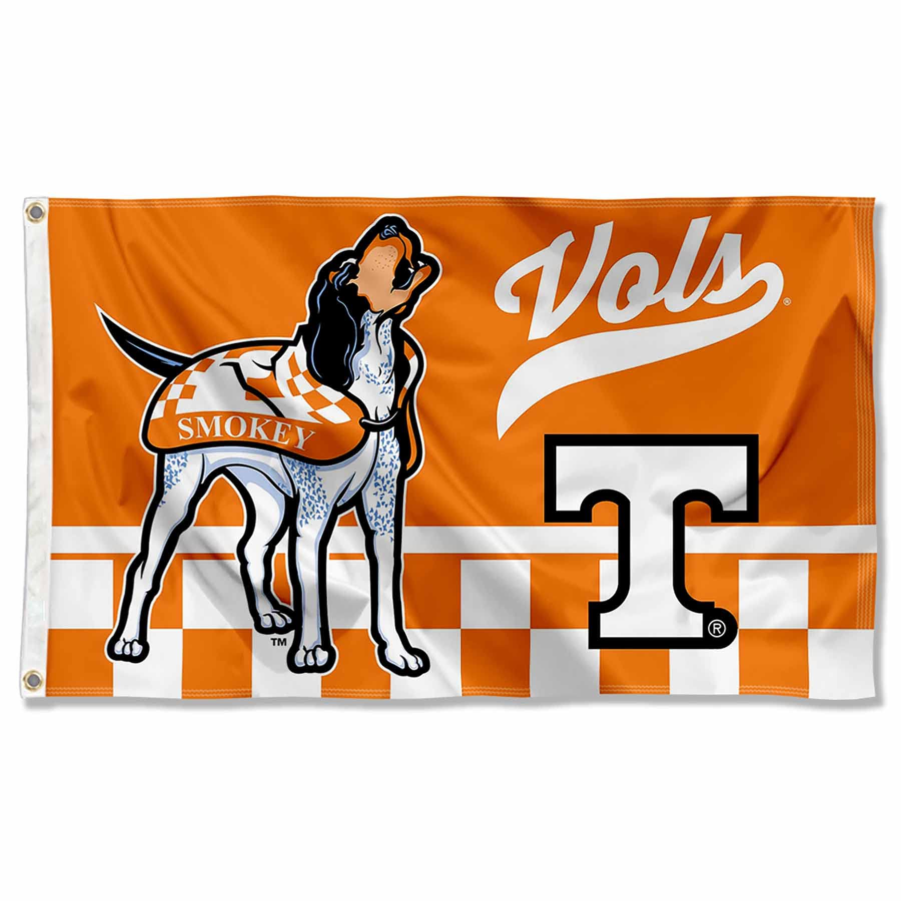 College Flags & Banners Co. Tennessee Volunteers 3x5 Banner Flag - Sports Collectibles, Sports Memorabilia, Sports Fan Shop, Sports Gifts