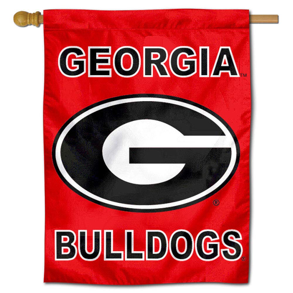 College Flags & Banners Co. Georgia Banner House Flag - Sports Collectibles, Sports Memorabilia, Sports Fan Shop, Sports Gifts